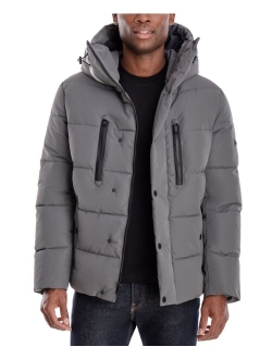 Men's Pop Puffer Coat, Created for Macy's