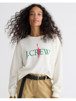 French terry oarsman relaxed sweatshirt