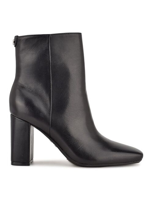 Nine West Vivy 9X9 Women's Leather Ankle Boots