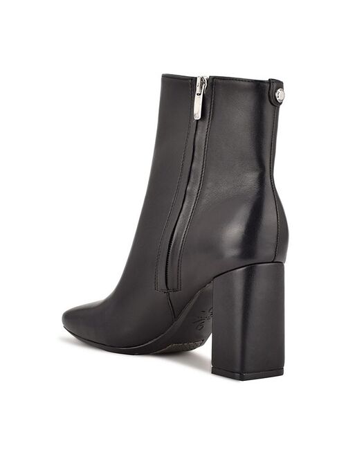 Nine West Vivy 9X9 Women's Leather Ankle Boots