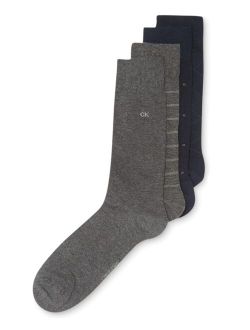4-Pack Patterned Dress Socks