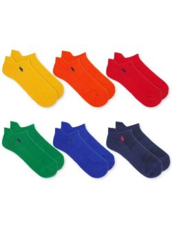 Men's 6-Pk. Performance Colorful Low Cut Socks