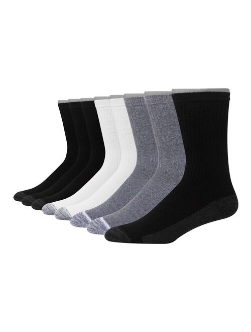 Men's Hanes Ultimate 8-Pack X-Temp Ultra Cushion Crew Socks