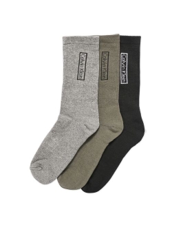 3-Pack Reimagined Heritage Cushioned Crew Socks