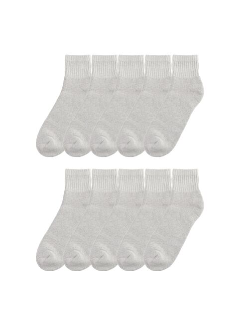 Men's Tek Gear 10-pack Quarter Socks