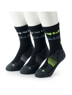 3-Pack Elevated Crew Socks