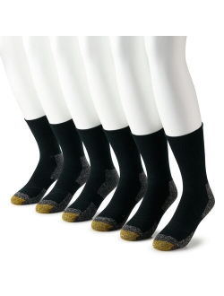 Men's GOLDTOE 6-pack Sports Short Crew Socks