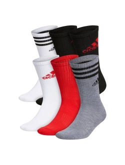 6-pack Athletic Cushioned Crew Socks