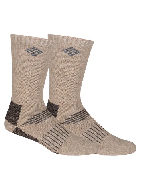 Men's Columbia 2-pack Wool-Blend Socks