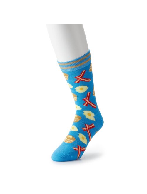 Men's Patterned Novelty Crew Socks