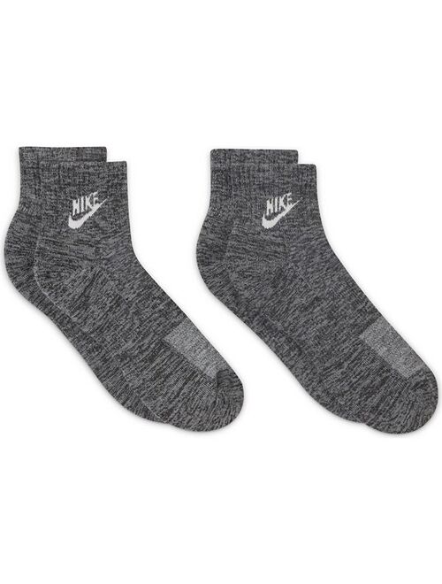 Unisex Nike 2-pack Everyday Plus Dri-FIT Cushioned Ankle Socks