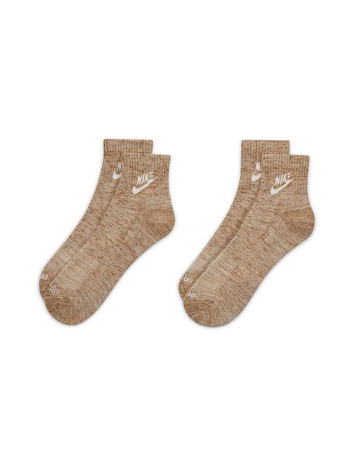 Unisex Nike 2-pack Everyday Plus Dri-FIT Cushioned Ankle Socks