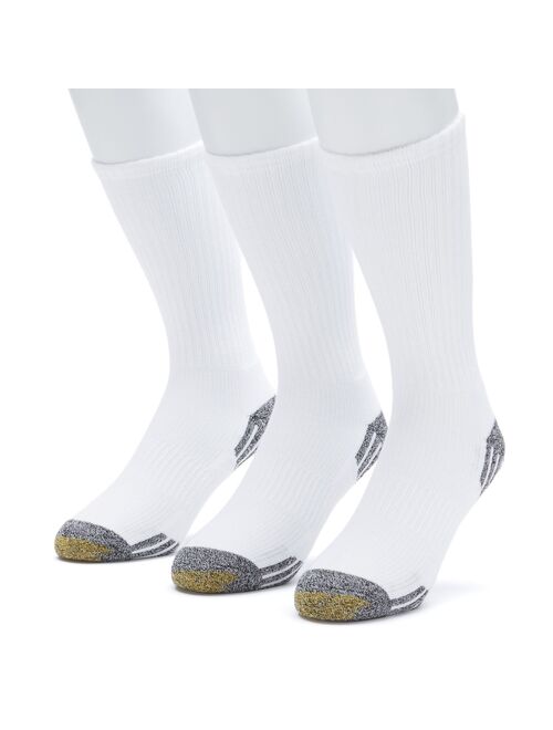 Men's GOLDTOE 3-pk. Outlast Temperature Control Crew Socks