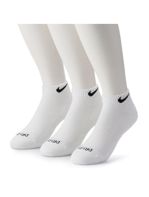 Men's Nike 3-pack Everyday Plus Cushion Low-Cut Training Socks