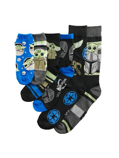 Men's Mandalorian 6-Pack Variety Socks