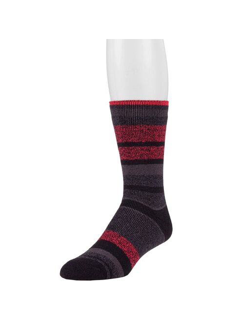 Men's Heat Holders LITE Thermal Striped Crew Socks