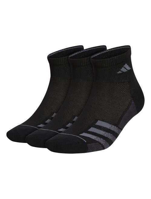 Men's adidas 3-pack Superlite Stripe 3 Quarter Socks