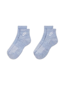 Everyday Plus Cushioned Training Ankle 2-Pack Socks