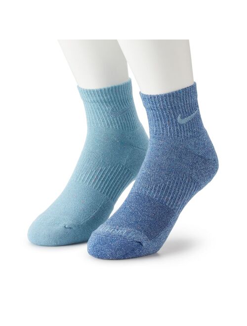 Men's Nike Everyday Plus Cushioned Training Ankle 2-Pack Socks