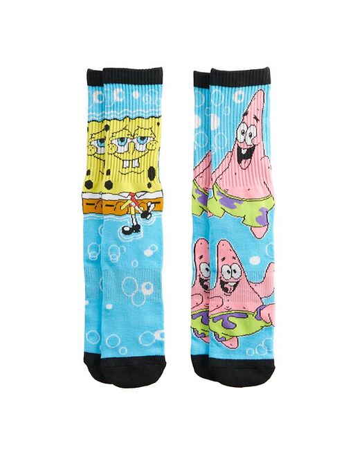 Men's SpongeBob SquarePants Crew Socks