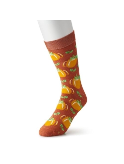 Men's Patterned Fashion Crew Socks