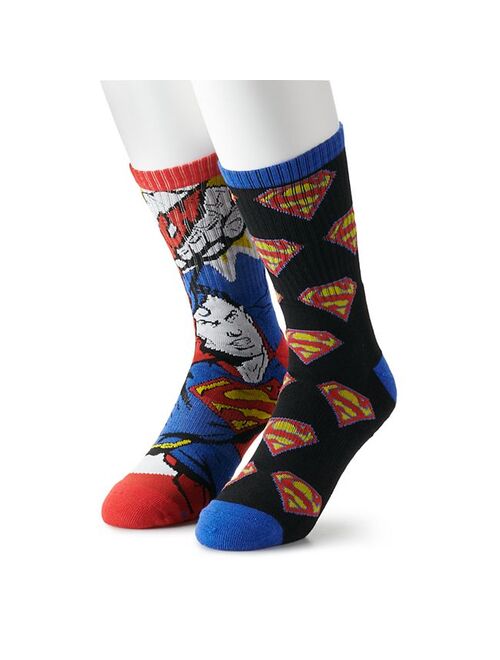 Men's Super-Man Crew Socks