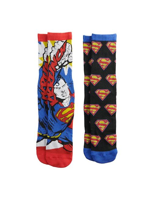 Men's Super-Man Crew Socks