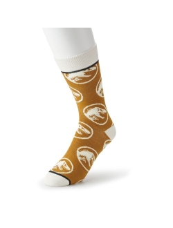 Men's Patterned Fashion Crew Socks