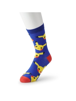 Men's Patterned Fashion Crew Socks