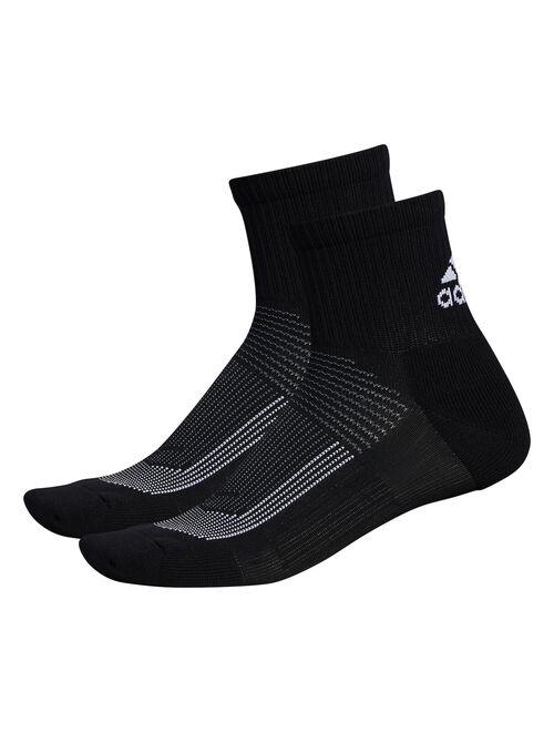 Men's adidas 2-pack UB21 Quarter Performance Socks