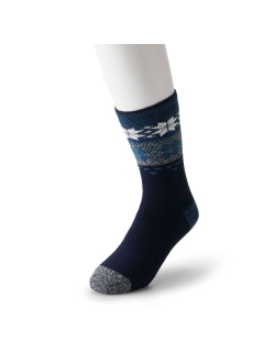 Men's Heat Holders LITE Thermal Fairisle Crew Socks