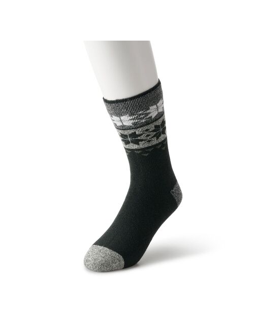 Men's Heat Holders LITE Thermal Fairisle Crew Socks