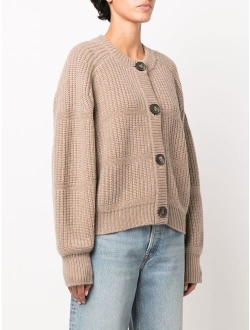 Loulou Studio ribbed-knit cashmere cardigan