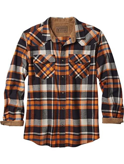 Legendary Whitetails Men's Shotgun Western Flannel Shirt