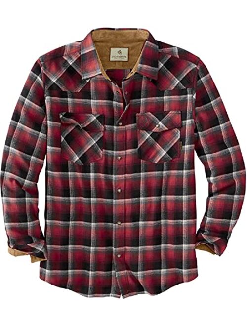 Legendary Whitetails Men's Shotgun Western Flannel Shirt