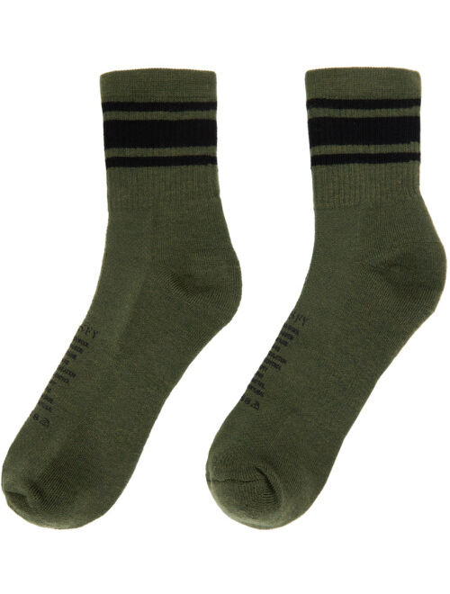 Satisfy Khaki Tube Socks