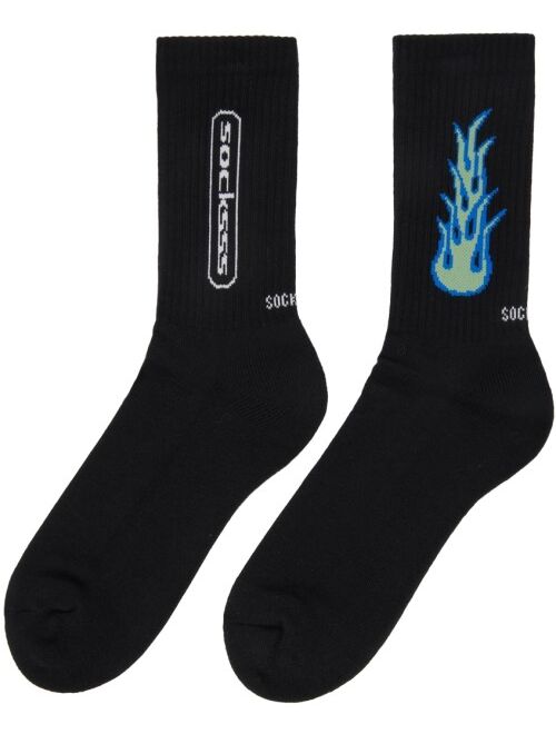 SOCKSSS Two-Pack Black & White Socks