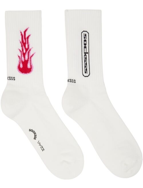 SOCKSSS Two-Pack Black & White Socks