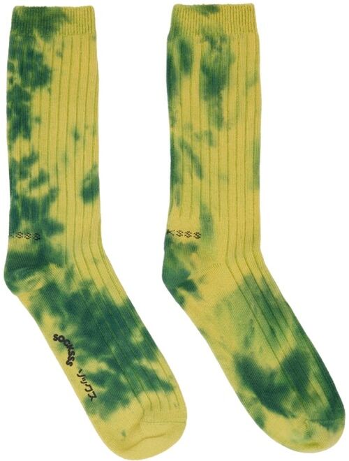 SOCKSSS Two-Pack Green Socks