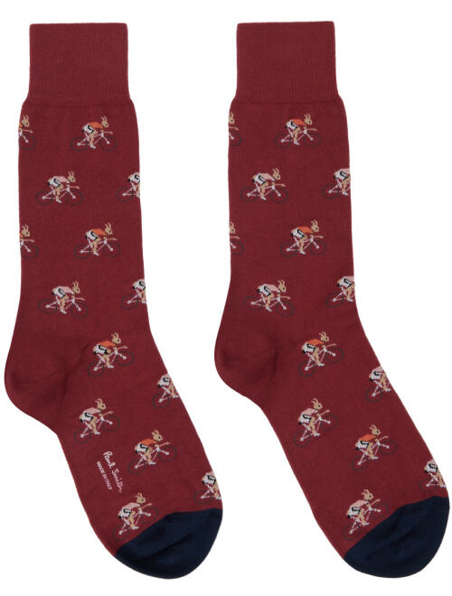 Paul Smith Three-Pack Multicolor Rabbit Socks