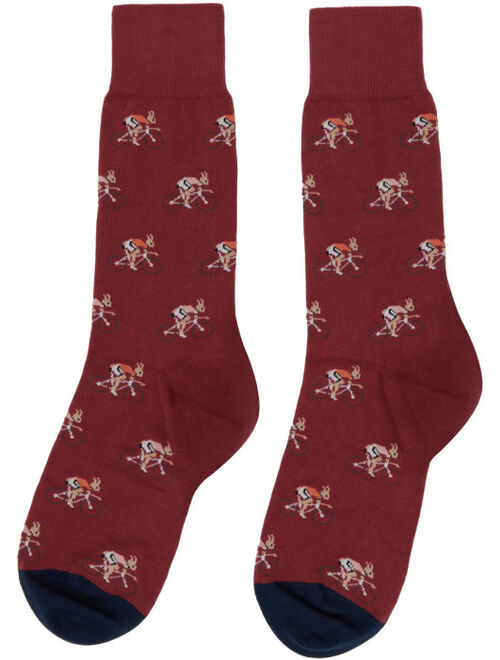 Paul Smith Three-Pack Multicolor Rabbit Socks