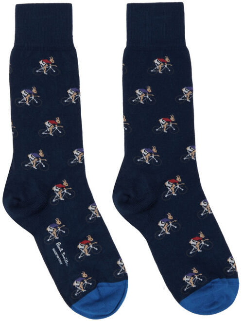 Paul Smith Three-Pack Multicolor Rabbit Socks