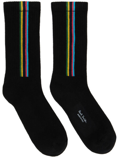 PS by Paul Smith Three-Pack White & Off-White Cotton Socks