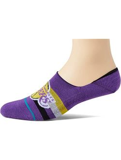 Lakers St No Show Socks