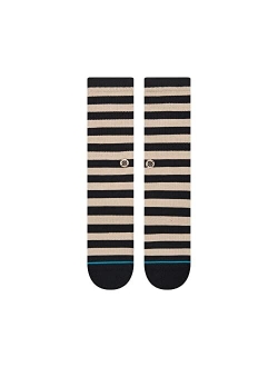 Breton Cotton Striped Lightweight Crew Socks