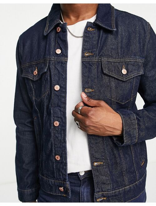 ASOS DESIGN classic denim jacket in indigo