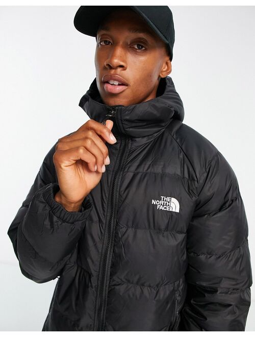 The North Face Hydrenalite hooded down puffer jacket in black