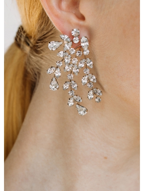 Jennifer Behr Roselyn crystal earrings