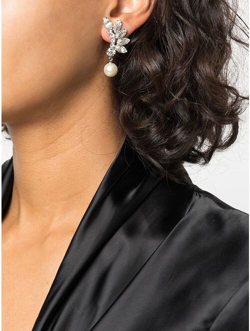 Jennifer Behr crystal-embellished Risa earrings