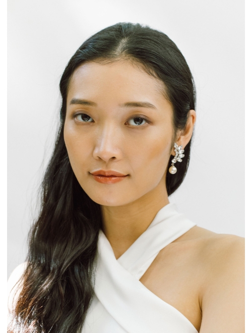 Jennifer Behr crystal-embellished Risa earrings